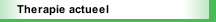 Therapie actueel